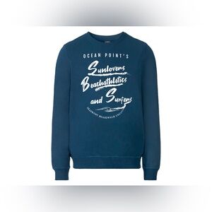 Livery- Men's Crewneck Navy Blue  Sweater Size XXL